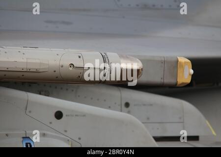 SAAF Saab JAS 39 Gripen Stockfoto