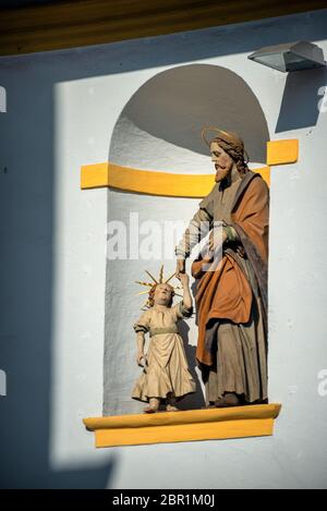 Impressionen von der Wallfahrtskirche Mariahilf in Passau Stockfoto