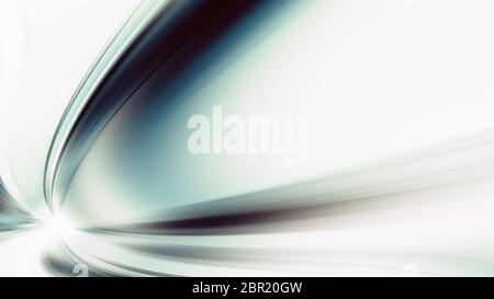 Blur Zeilen transparentes Glas abstrakt Hintergrund. 3D-Rendering Stockfoto