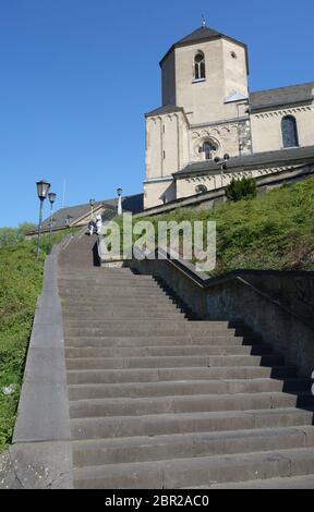 Die Minsterbasilika in Mönchengladbach - die ehemalige Benediktinerkirche St. Veit Stockfoto