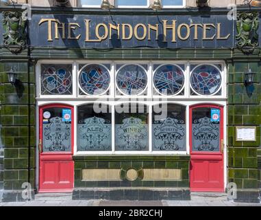 The London Hotel - Public House - 2 Terminus Terrace, Southampton, Hampshire, England, Großbritannien Stockfoto