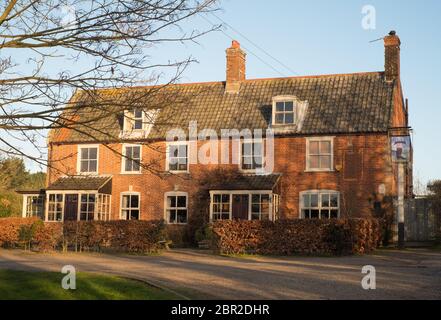 Der Duke's Head Somerleyton, Nord-Suffolk Stockfoto