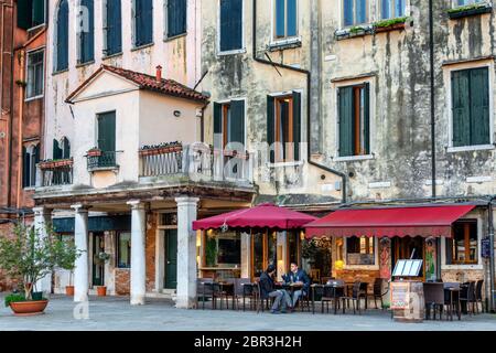 Impressionen vom Ghetto Novo, Neues Ghetto in Venedig, Italien Stockfoto