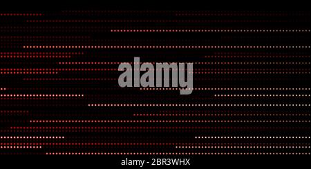 Futuristischer Hintergrund mit Neon Linien und Punkte Artwork Stockfoto