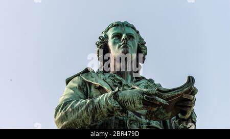 Friedrich-von-Schiller-Denkmal, Wien, Österreich Stockfoto