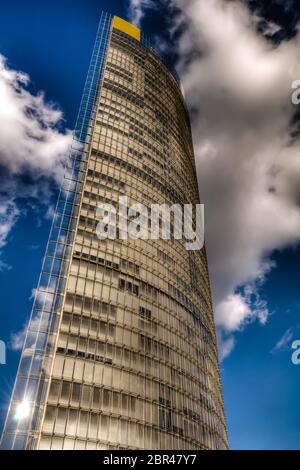 Ein Büroturm in Bonn Stockfoto
