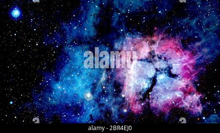 Dreamscape Galaxy. Elemente dieses Bild von der NASA eingerichtet Stockfoto