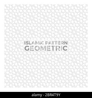 Islamisches geometrisches Muster Stock Vektor