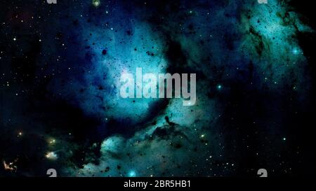 Nachthimmel mit vielen glänzenden Sternen, natürliche astro Hintergrund. Elemente dieses Bild von der NASA eingerichtet Stockfoto