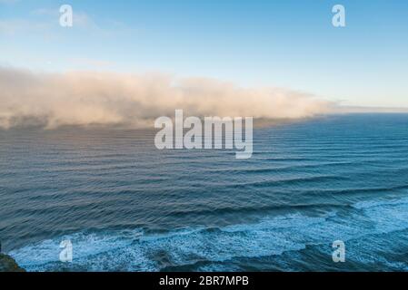 Einige malerische Aussicht auf den Strand in Heceta Head Lighthouse State Scenic Area, Oregon, USA. Stockfoto