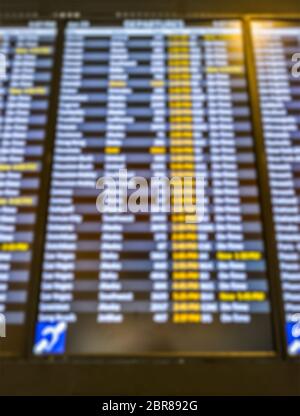 Air Port Flughafen Flug Zeitplan Vorstand Post lobby Palm Springs ...