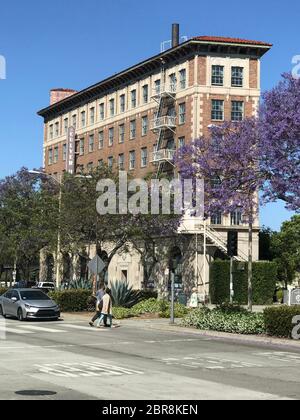 Das historische Culver Hotel im Zentrum von Culver City, CA Stockfoto