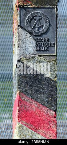 Mödlareuth an der Gremnze Bayern-Thüringen Stockfoto