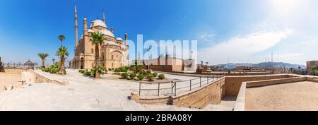 Zitadelle Panorama, schönen Tag, Ägypten. Stockfoto