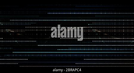 Futuristischer Hintergrund mit Neon Linien und Punkte Artwork Stockfoto