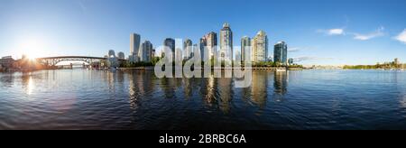 False Creek, Downtown Vancouver, British Columbia, Kanada Stockfoto