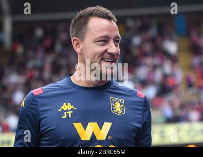 LONDON, ENGLAND - 31. AUGUST 2019: Villa Assistenztrainer John Terry im Bild vor dem Premier League Spiel 2019/20 zwischen Crystal Palace FC und Aston Villa FC im Selhurst Park. Stockfoto