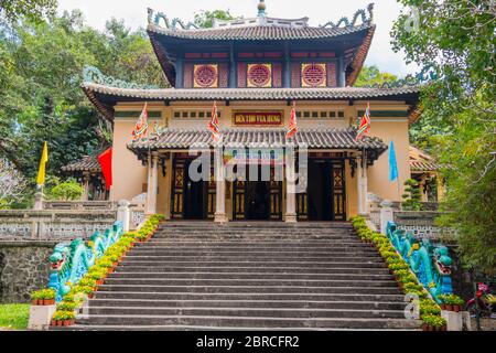 Den Tho Vua Hung, Tempel des Königs Hung, Ho Chi Minh Stadt, Vietnam, Asien Stockfoto