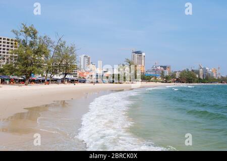 Ou Chheuteal Beach, Serendipity Beach, Sihanoukville, Kambodscha, Asien Stockfoto