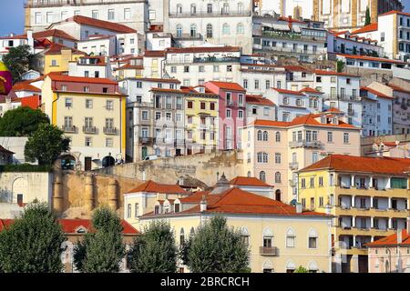 Alte Stadt Coimbra, Portugal in einer schönen Sommertag Stockfoto