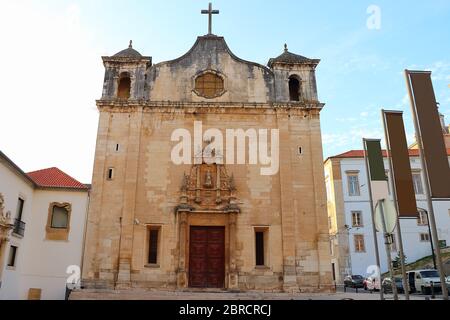 Blick auf die Kirche von Sao Joao de Almedina Stockfoto