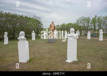 Frumushika Nova, Odessa Region, Ukraine, Osteuropa. Mai 2020. FRUMUSHIKA NOVA, OBLAST ODESSA, UKRAINE - 20. MAI 2020: Museum des sozialistischen Realismus im Dorf Frumushika Nova Quelle: Andrey Nekrasov/ZUMA Wire/Alamy Live News Stockfoto