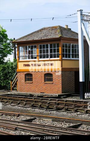 Frome Mineral Junction am Didcot Railway Centre. Stockfoto