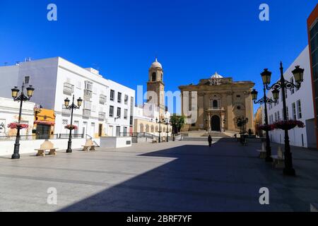 Chiclana de la Frontera, Stadtzentrum in der Provinz Huelva in Spanien. Stockfoto