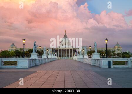 Landschaft des Tainan Metropolitan Park in Tainan, taiwan Stockfoto