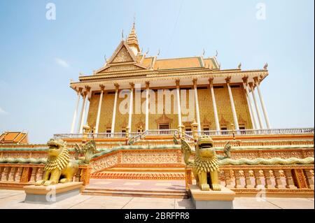 Vispassna Buddhistisches Zentrum, Udong, Provinz Kampong Speu, Kambodscha, Südostasien Stockfoto