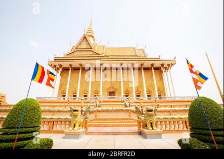 Vispassna Buddhistisches Zentrum, Udong, Provinz Kampong Speu, Kambodscha, Südostasien Stockfoto