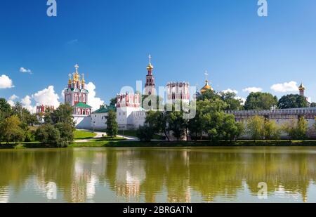 Nowodewitschi-Kloster in Moskau, Russland Stockfoto