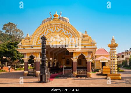 Shri Mahalaxmi Tempel ist ein hindu-Tempel in Ponda Stadt in Goa Staat Indien Stockfoto