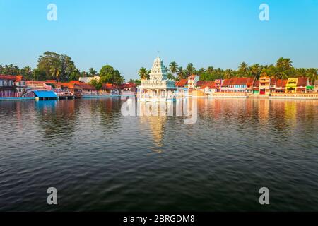 Thanumalayan oder Sthanumalayan Tempel ist eine wichtige Hindutempel in Suchindram in der Nähe von Kanyakumari in Tamil Nadu, Indien Stockfoto