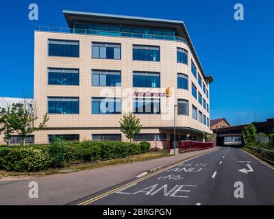 AstraZeneca Cambridge - Büros - Akademie House Cambridge Stockfoto