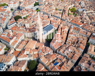 Carre Sainte Anne oder die St. Anna Kirche in Montpellier Stadt in Frankreich. Stockfoto