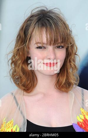 Dakota Blue Richards nimmt an der internationalen Premiere von Star Trek Into Darkness, Empire Leicester Square, London, Teil. 2. Mai 2013 © Paul Treadway Stockfoto