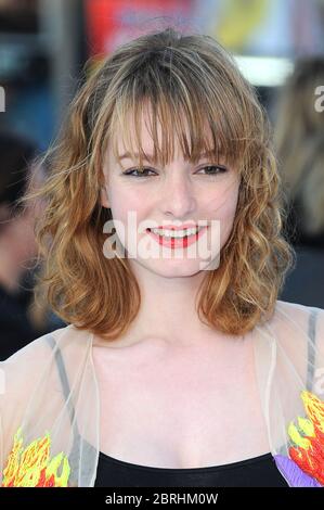 Dakota Blue Richards nimmt an der internationalen Premiere von Star Trek Into Darkness, Empire Leicester Square, London, Teil. 2. Mai 2013 © Paul Treadway Stockfoto