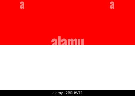 Indonesien Flagge Illustration, texturierter Hintergrund, Symbole und offizielle Flagge von Indonesien, für Werbung, fördern, TV-Werbung, Anzeigen, Web-Design, ma Stockfoto