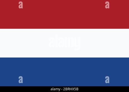 Niederlande Flagge Illustration, texturierter Hintergrund, Symbole und offizielle Flagge der Niederlande, für Werbung, fördern, TV-Werbung, Anzeigen, Web-Design, Stockfoto