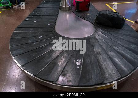 Gepäckkarussell am Flughafen Stockholm Arlanda Stockfoto