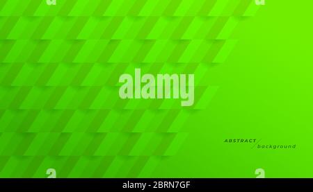Abstrakt grün geometrischen Hintergrund. Modernes Design Hintergrund für Cover-Design, Poster, Banner. Stock Vektor