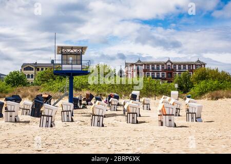 Töpfermarkt in Heringsdorf auf der Insel Usedom. Stockfoto