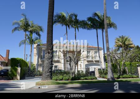 Beverly Hills, Kalifornien, USA 21. Mai 2020 EIN allgemeiner Blick auf die Atmosphäre von Carmen Mirandas ehemaligem Haus am 616 N. Bedford Drive am 21. Mai 2020 in Beverly Hills, Kalifornien, USA. Foto von Barry King/Alamy Stock Photo Stockfoto