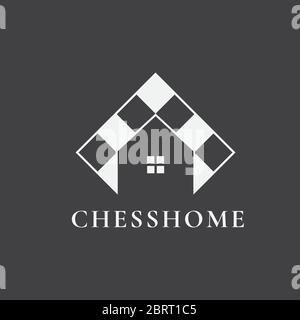 Design-Vorlage für das Go Home Logo Stock Vektor