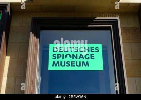 Deutsches Spionagemuseum in Berlin Stockfoto