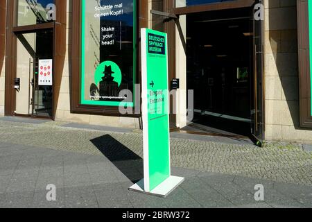 Deutsches Spionagemuseum in Berlin Stockfoto