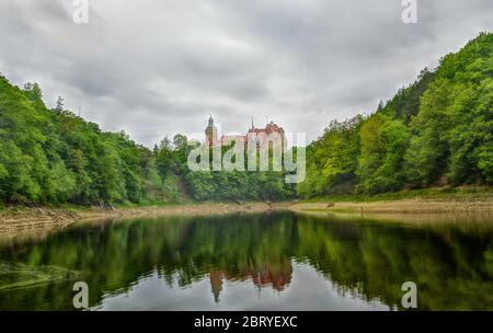 Schloss Czocha, Polen Stockfoto