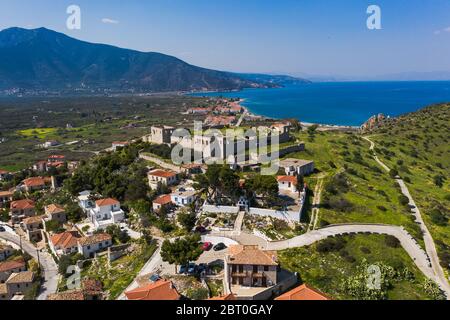 Paralio Astros Stadtansicht, Griechenland, Peloponesse Stockfoto