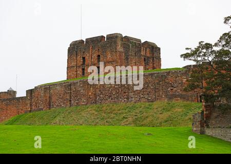 Carlisle Castle, Carlisle, Cumbria, England, Großbritannien Stockfoto